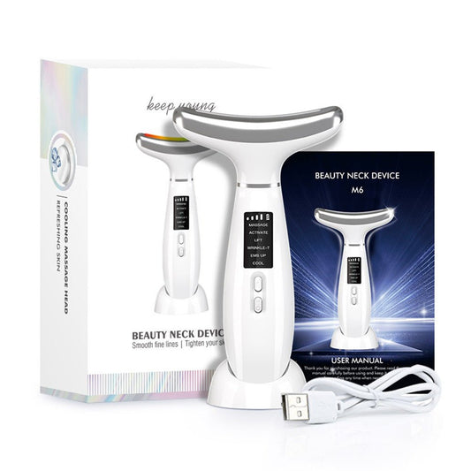 Instrument de beauté pour cou - lumière LED - Évasion Beauté