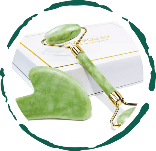 Jade Roller & Gua Sha Gift Box - Évasion Beauté